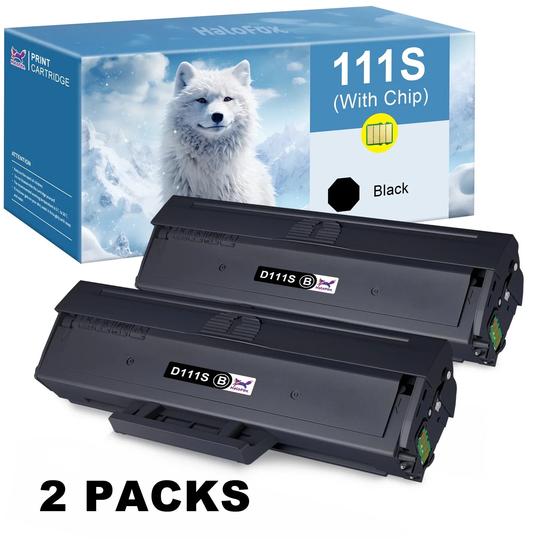 Premium Premium MLT-D111S D111S 111S MLT111S Toner Cartridge for Samsung MLT-D111S D111S 111S MLT111S for Samsung M2020w M2070fw M2020 M2070 M2070w M2024w M2022w M2071W (Black, 2-Pack) - Great Deal!