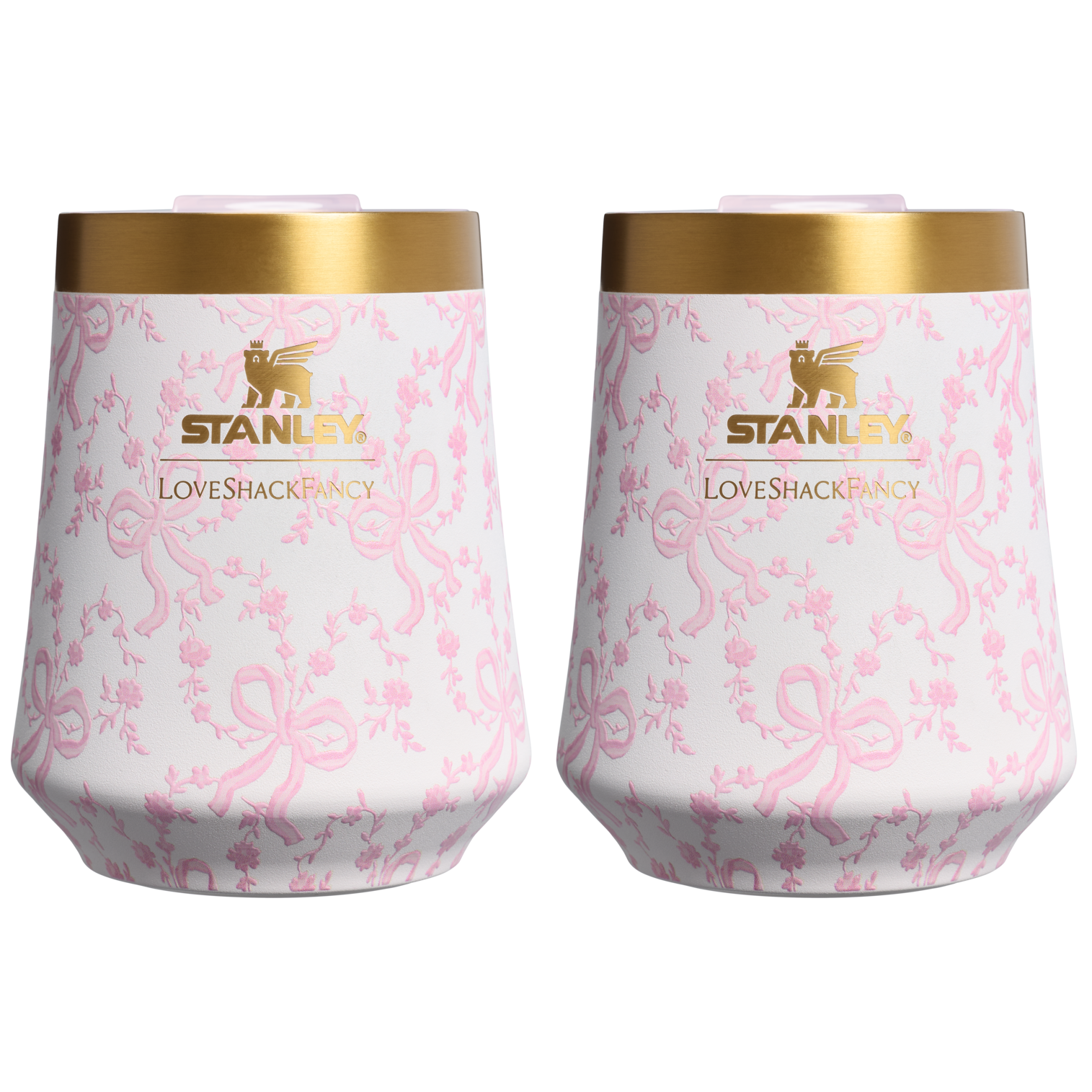Stanley 1913 x LoveShackFancy Holiday The Reserve Wine Tumbler Set | 2-pack D205C
