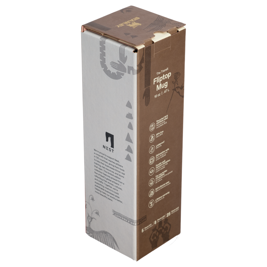 The Stanley 1913 x Nest AeroLight™ Transit Flip Top Mug D268A