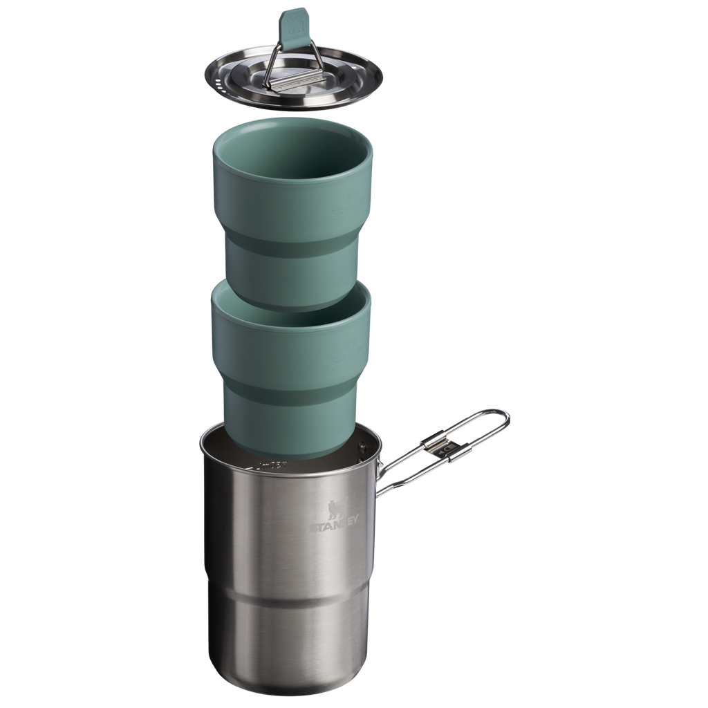 The Wildfare Go Two Cup Cookset 4-piece set D063L